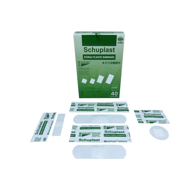 Schutz™ Schuplast Sterile Plastic Multi-Sizes Bandages